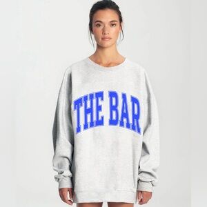 THE BAR varsity sweatshirt XL